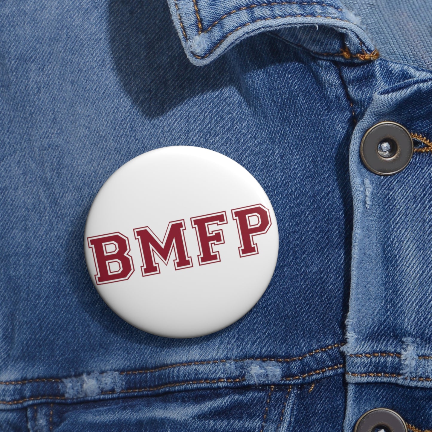 BMFP Button (White)